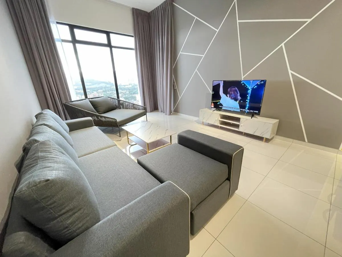 Apartment Penang Georgetown Kt Home For 8 Pax